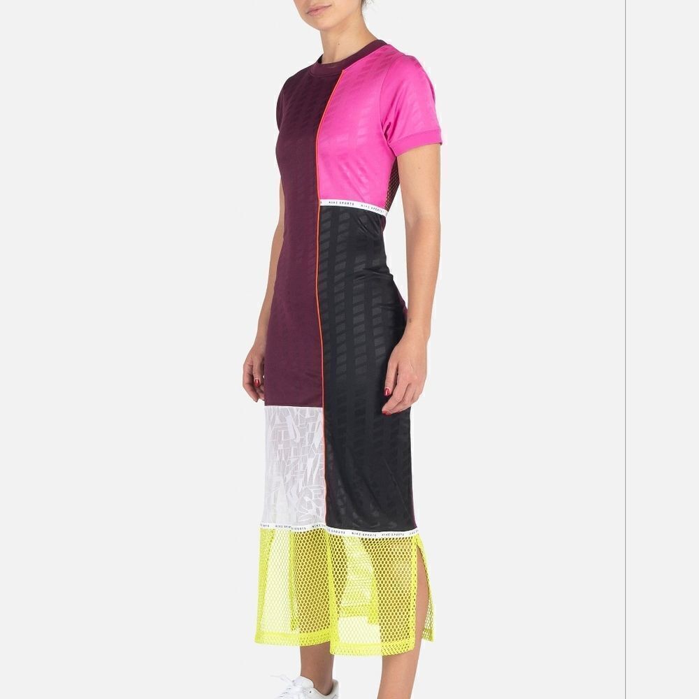 Nike Sportswear Bordeaux Dress Size Small - Picture 6 of 11